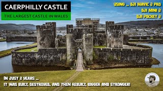 Caerphilly Castle  The Largest in Wales 2nd in Britain [upl. by Rome402]