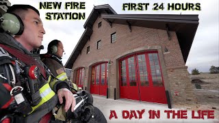 First 24 Hours in a New Fire Station  A Day in the Life [upl. by Azpurua647]