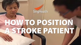 How To Position A Stroke Patient [upl. by Brok]