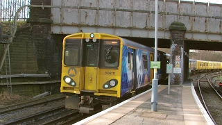 Half an Hour at 216  Birkenhead North Station 1022017  Class 507 508 terminus [upl. by Hazel]