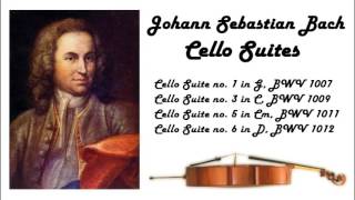 Johann Sebastian Bach  Cello suites in 432 Hz great for reading or studying [upl. by Martell]